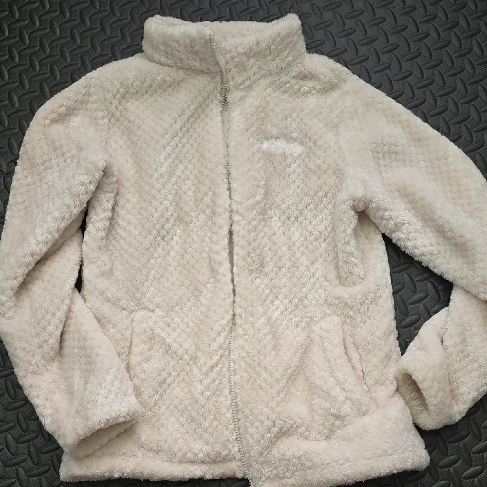 Columbia Women's Off-White Teddy Jacket